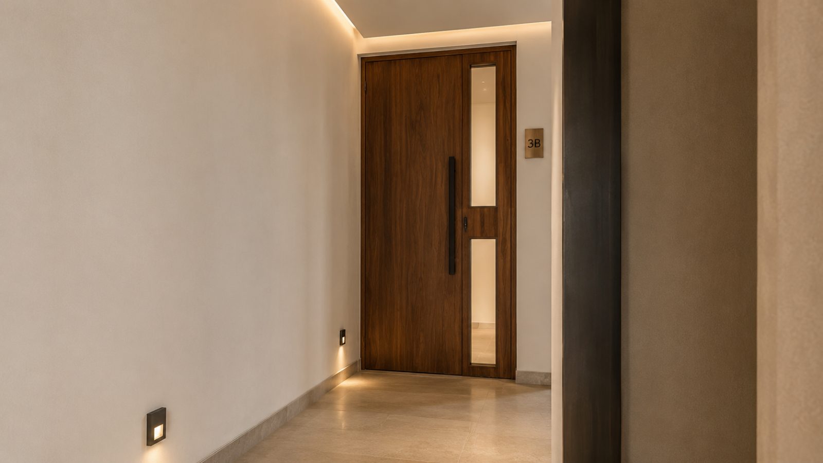 Entrada do apartamento